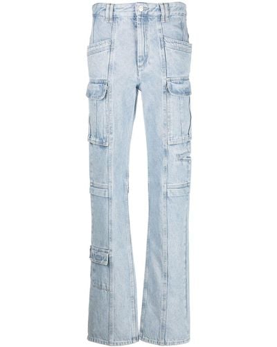 Isabel Marant Vokayo Straight-leg Jeans - Blue