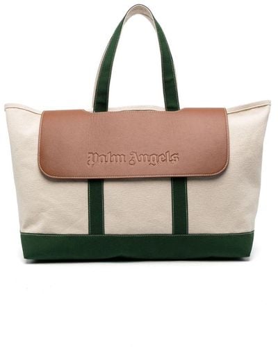 Palm Angels Colour-block Tote Bag - Pink