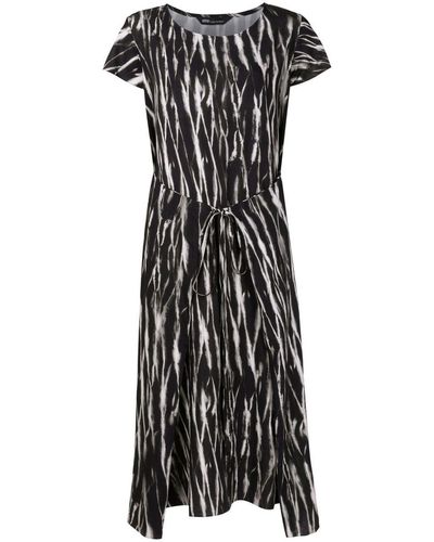 UMA | Raquel Davidowicz All-over Graphic-print Dress - Black