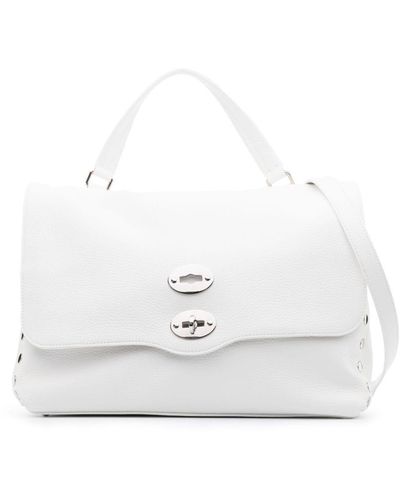 Zanellato Mittelgroße Postina Handtasche - Weiß
