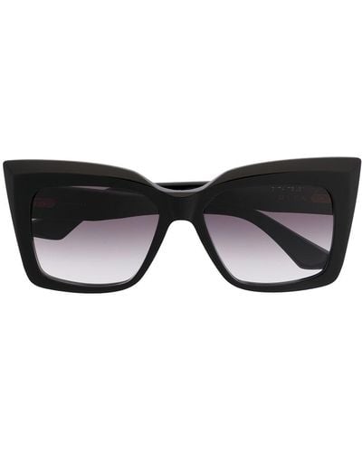 Dita Eyewear Zonnebril Met Vierkant Montuur - Zwart