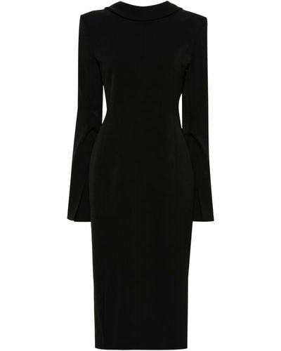 Acne Studios Side-slit Blazer Dress - Black