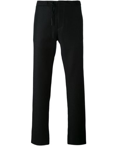 Maison Margiela Drawstring Tailored Trousers - Black