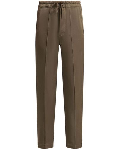 Tom Ford Technical-jersey Track Pants - Brown