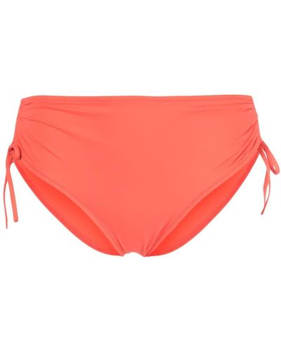 Ulla Johnson Lyria Side-drawstring Bikini Bottoms - Pink