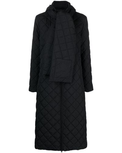 Paloma Wool Gefütterter Mantel mit Reißverschluss - Schwarz