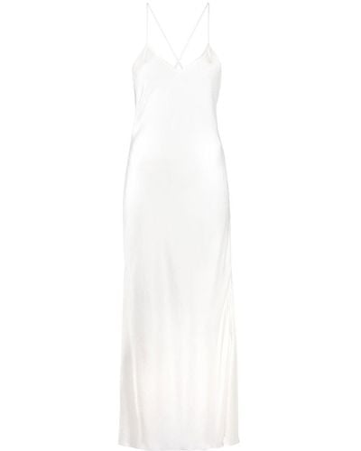 Golden Goose Long Slip Dress - White