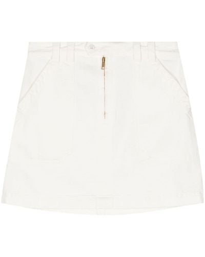 A.P.C. Sarah Jeans-Minirock - Weiß