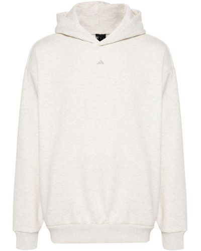 adidas Hoodie One Fl Basketball - Blanc