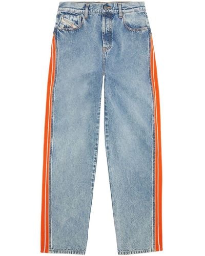 DIESEL D-vulkos Loose-fit Straight Jeans - Blue