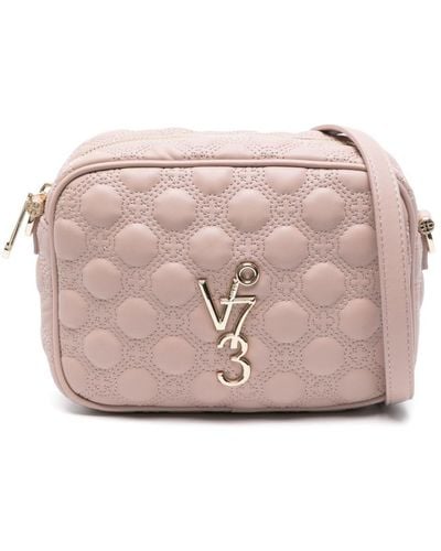 V73 Logo-lettering Cross Body Bag - Pink