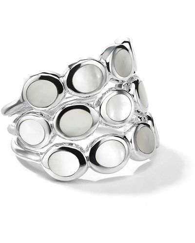 Ippolita Pearl Oval Pendant Ring - White