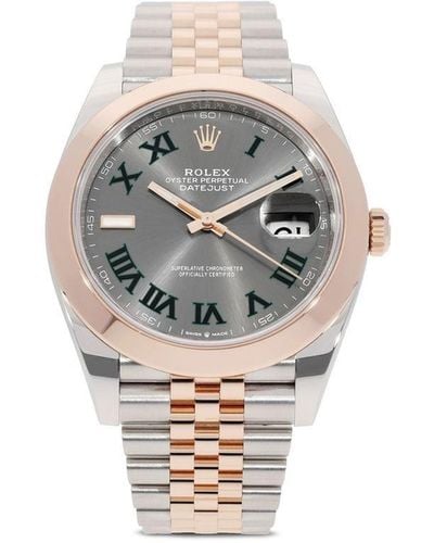 Rolex Reloj Datejust de 41mm sin uso - Gris