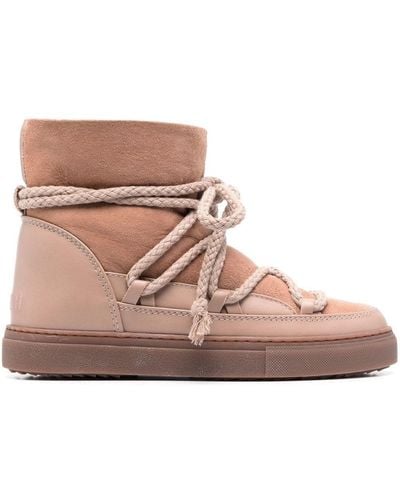 Inuikii Lace-up Snow Boots - Pink