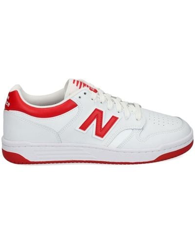 New Balance 480 Lace-up Trainers - White