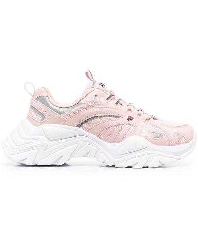 Fila Electrove Lace-up Sneakers - Pink