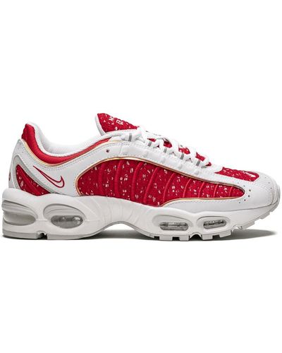 Nike X Supreme 'Air Max Tailwind 4' Sneakers - Rot