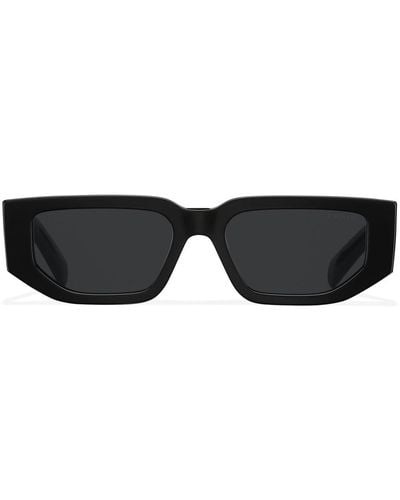 Prada Gafas de sol Symbole con montura rectangular - Negro