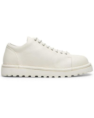 Marsèll Pallottola Pomice Leather Shoes - White