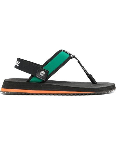 DSquared² Sandalen mit Slingback-Riemen - Grün