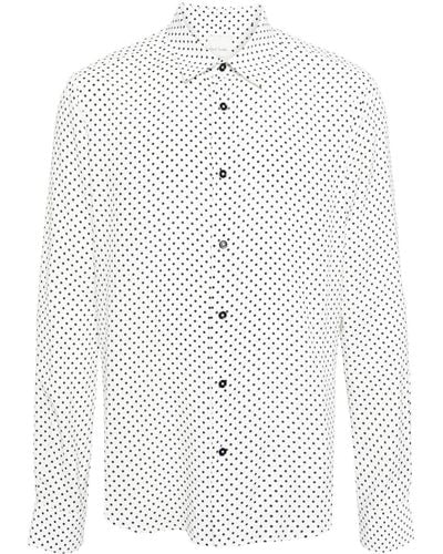 Paul Smith Polka Dot-print Shirt - White