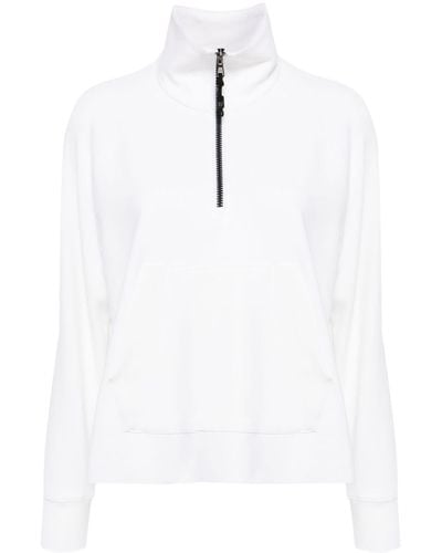 James Perse High-neck Raglan-sleeves Sweatshirt - White