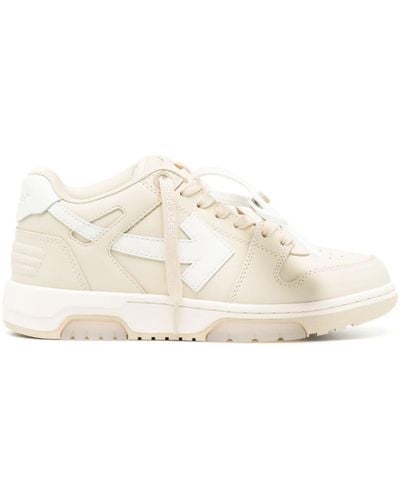 Off-White c/o Virgil Abloh Out Of Office Leather Trainers - White