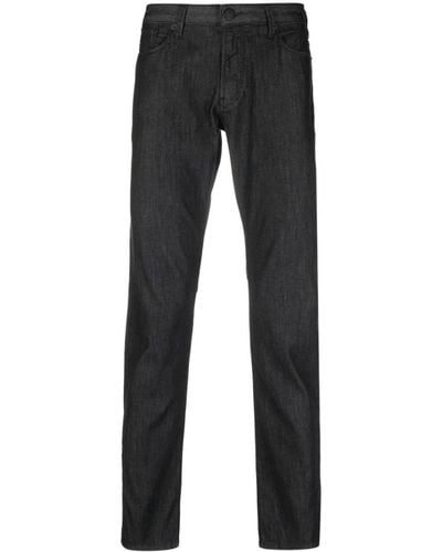 Emporio Armani Slim-fit Jeans - Zwart