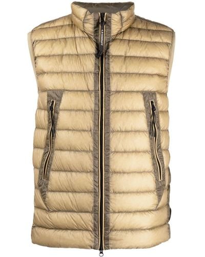 C.P. Company D.d. Shell Ripstop Gilet - Natural