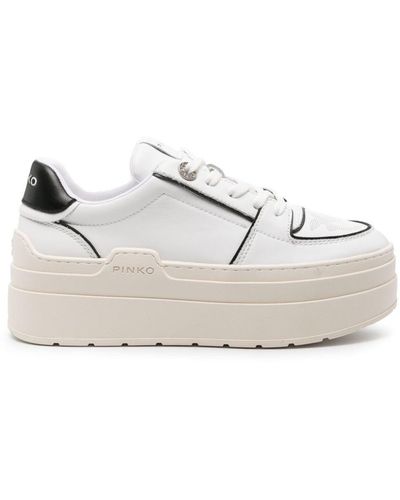 Pinko Greta Sneakers mit Plateau - Weiß