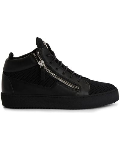 Giuseppe Zanotti Kriss パネル スニーカー - ブラック