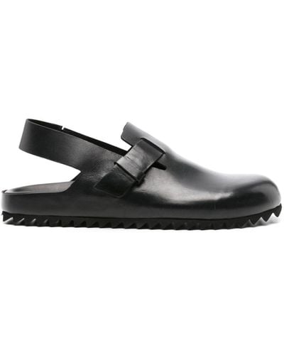 Officine Creative Agora Leather Sandals - Black