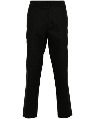 Calvin Klein Pantalones ajustados con aplique del logo - Negro