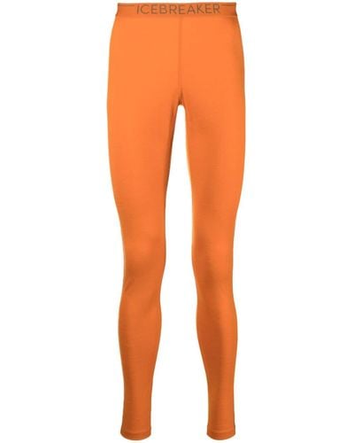 Icebreaker 200 Sonebula Thermal leggings - Orange