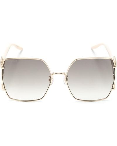 Gucci Oversize-frame Sunglasses - Multicolour