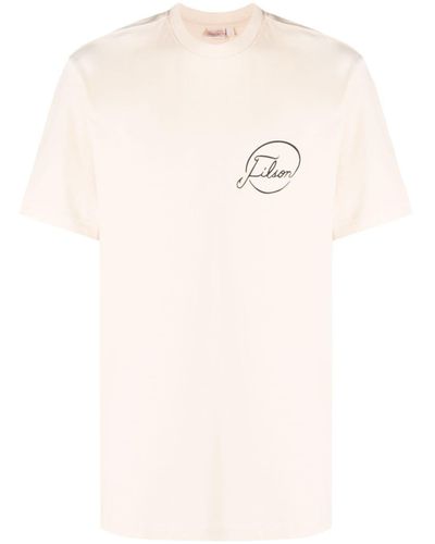 Filson T-Shirt mit Logo-Print - Natur