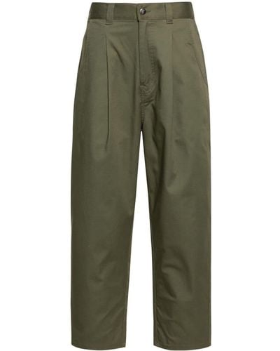 Societe Anonyme Tres Bien Tapered Trousers - Green