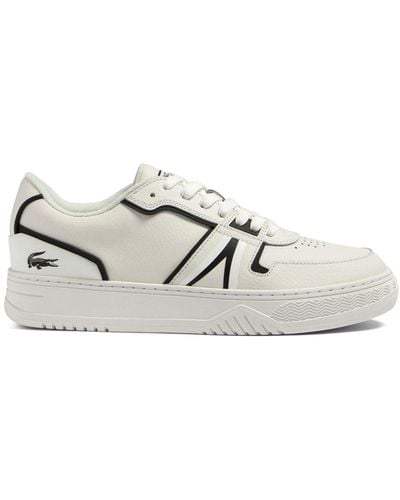 Lacoste L001 Baseline Leather Sneakers - White