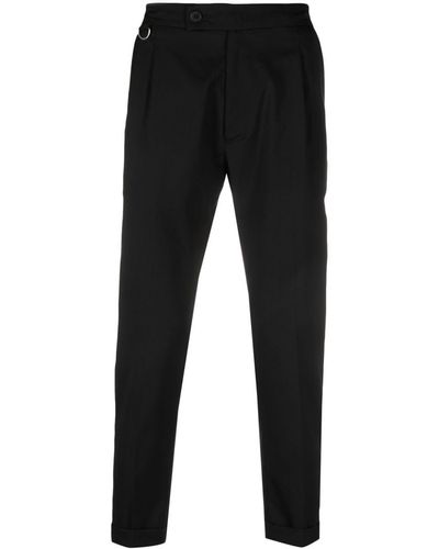 Low Brand Pantalones de vestir capri - Negro