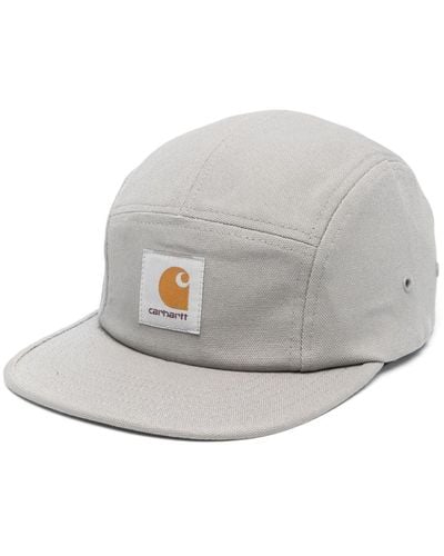 Carhartt Logo-appliqué Cotton Cap - Gray