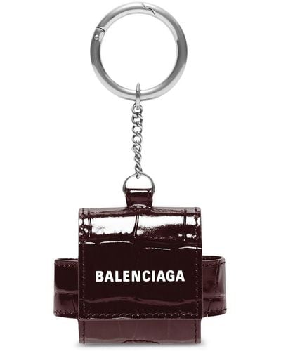 Balenciaga Étui pour EarPods Pro Cash - Blanc