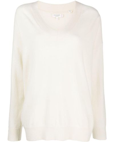 Chinti & Parker Jersey The Relaxed - Blanco