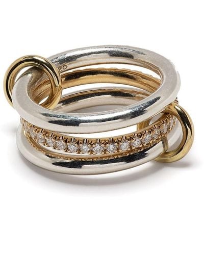 Spinelli Kilcollin 18kt Geelgouden Ring - Wit