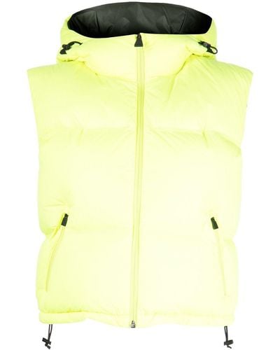 Aztech Mountain Snowbird Puffer Vest - Yellow