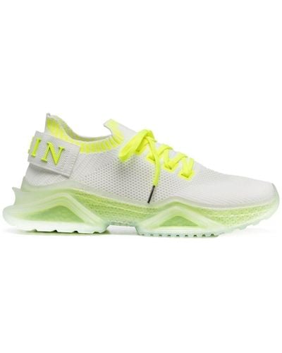 Philipp Plein Runner Iconic Low-top Sneakers - Yellow