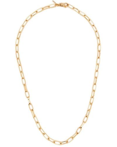 Emanuele Bicocchi Sterling Silver Chain-link Necklace - White