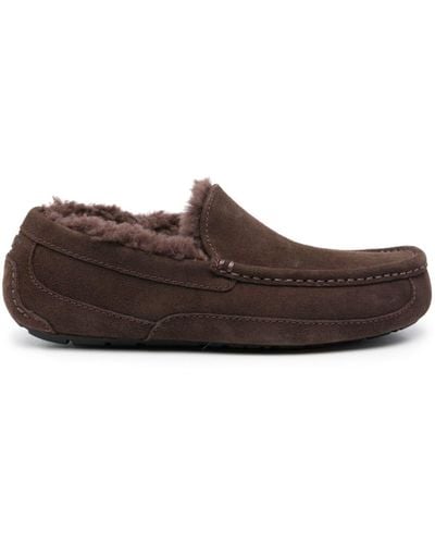 UGG Ascot Moc Loafers - Brown