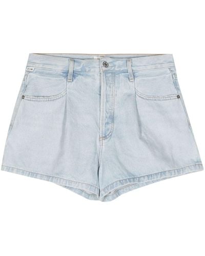 Citizens of Humanity Franca Jeans-Shorts - Blau