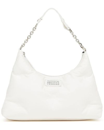 Maison Margiela Glam Slam Medium Shoulder Bag - White