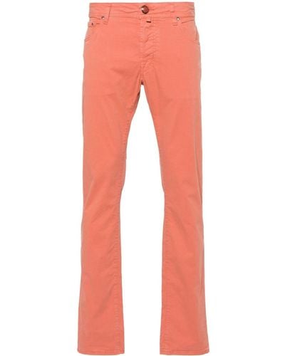 Jacob Cohen Nick Slim-fit Trousers - Red